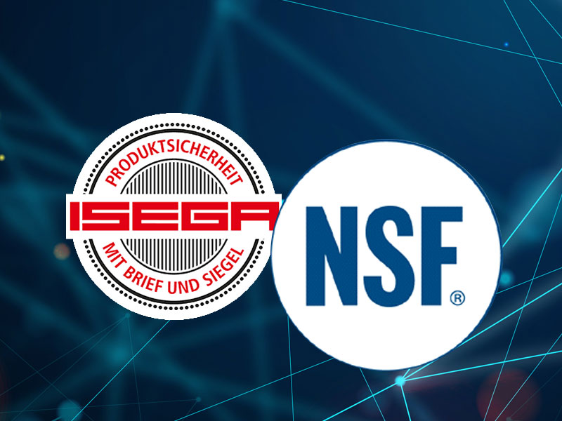 Zertifikate NSF und ISEGA