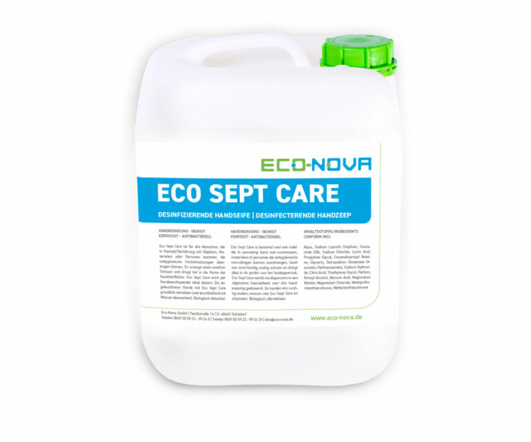 Eco Sept Care ist eine Handseife mit desinfizierender Wirkung